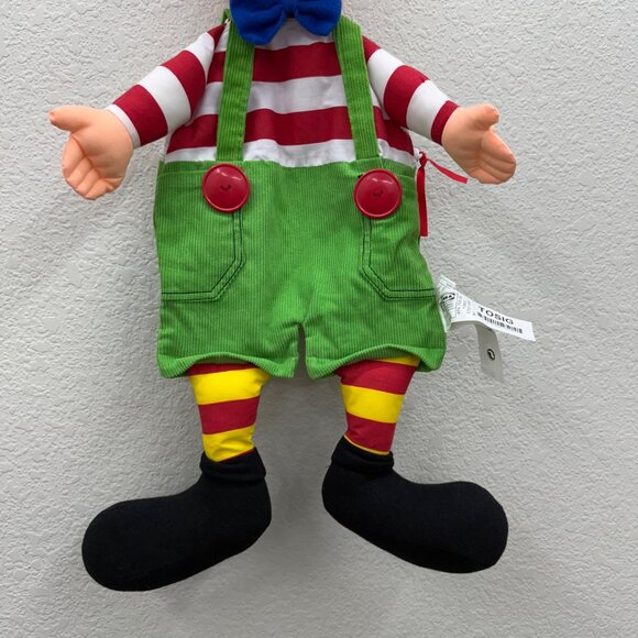 Ikea Tosig Clown Soft Toy With Zip Back Pocket - Picture 5 of 8